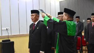 Bupati Soppeng Lantik Andi Haeruddin sebagai Penjabat Sekda