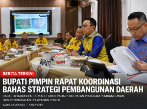Bupati Soppeng Pimpin Rapat GTRA, Fokus Penanganan Lahan Eks HGU dan Revisi RTRW